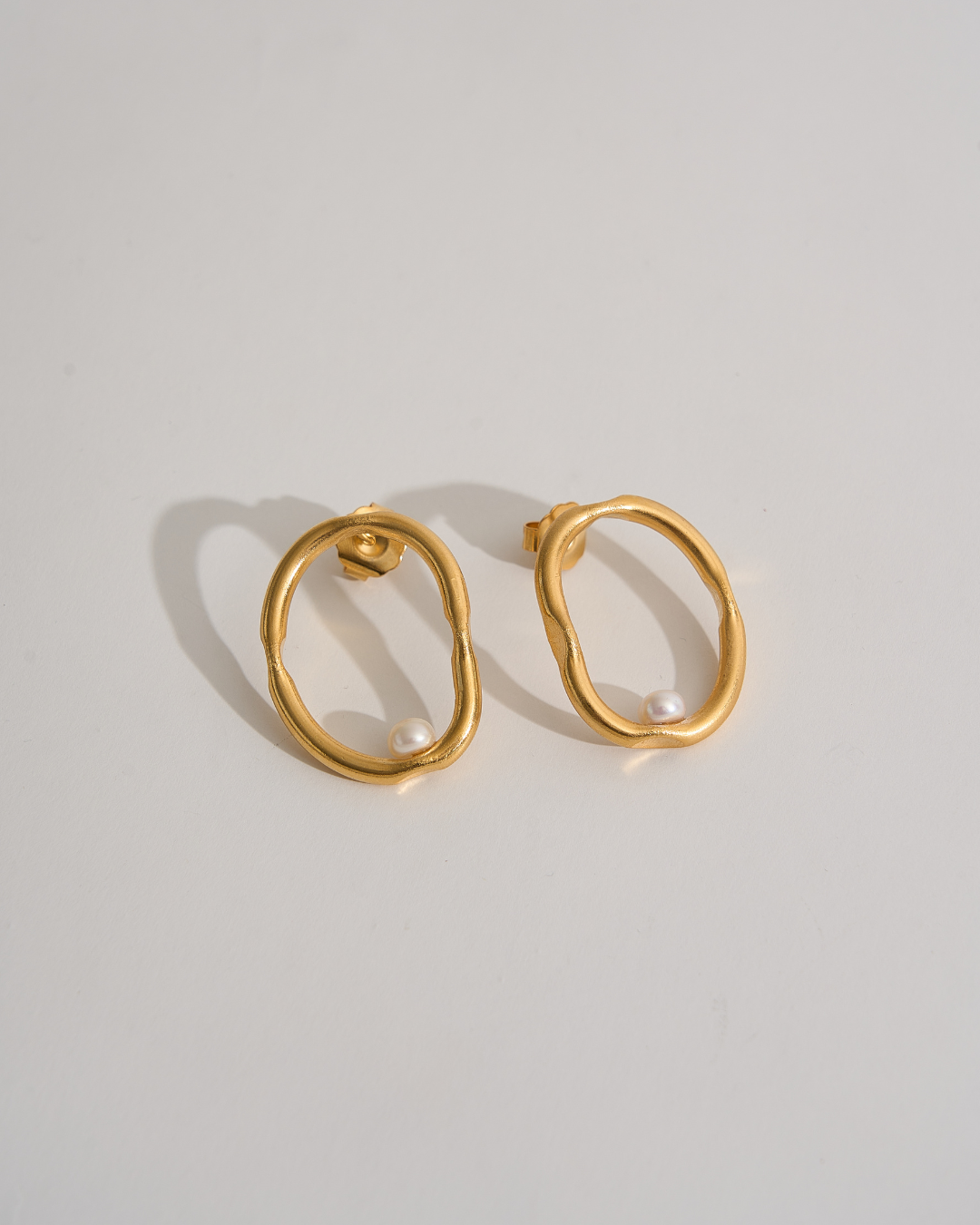 Aretes Renacer Perla Midi