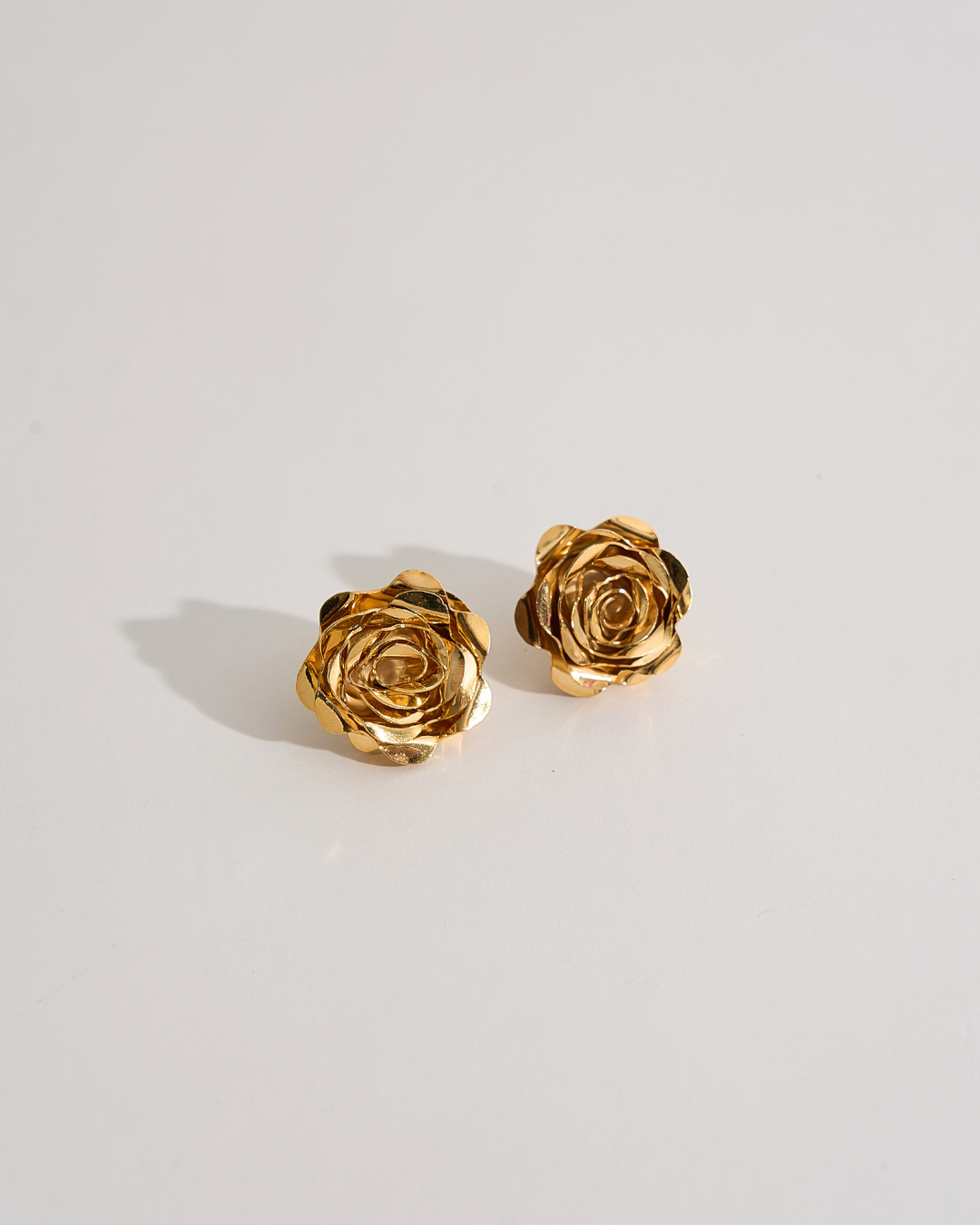 Aretes Rosa Dorado