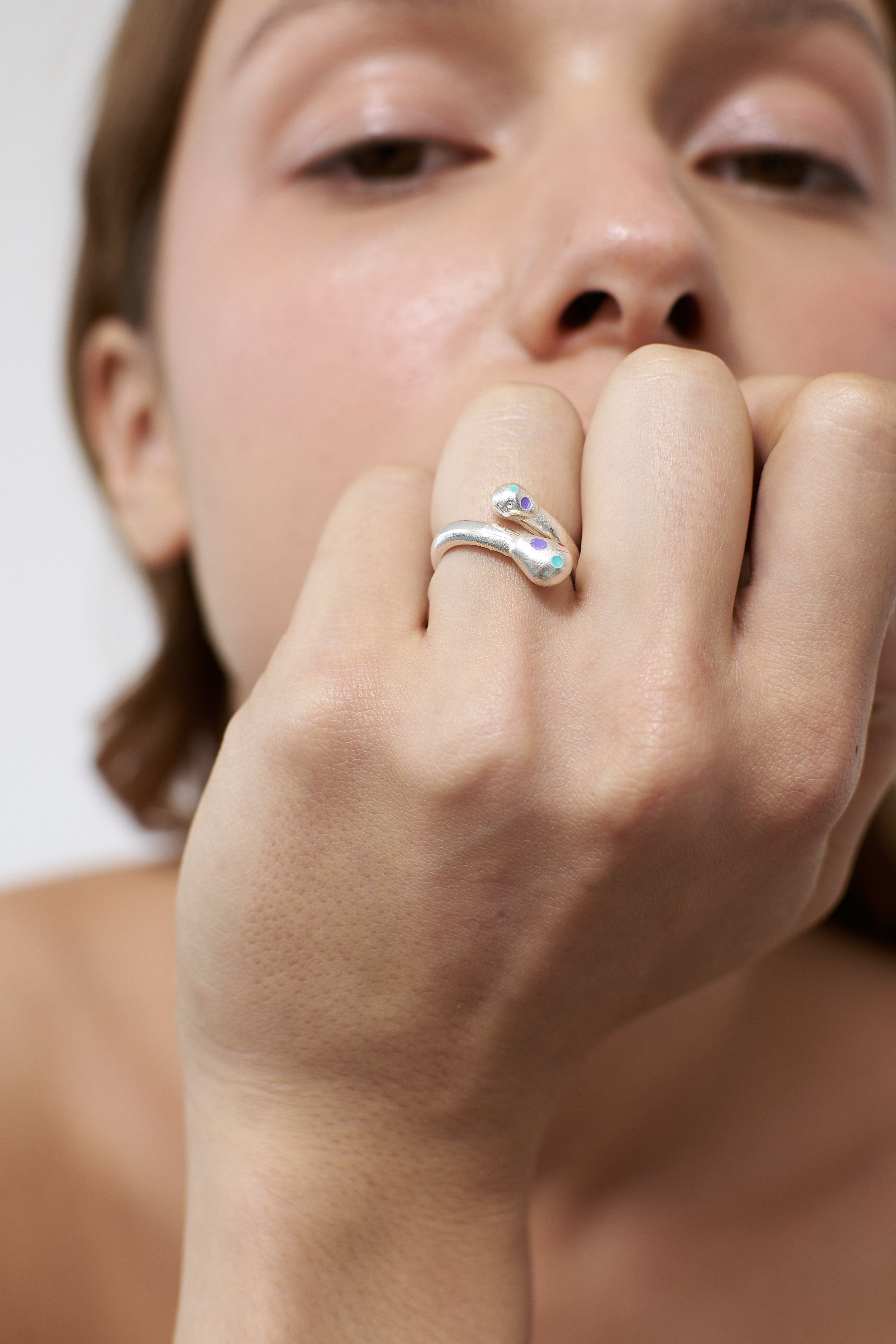 Anillo Judiones De La Granja Plateado