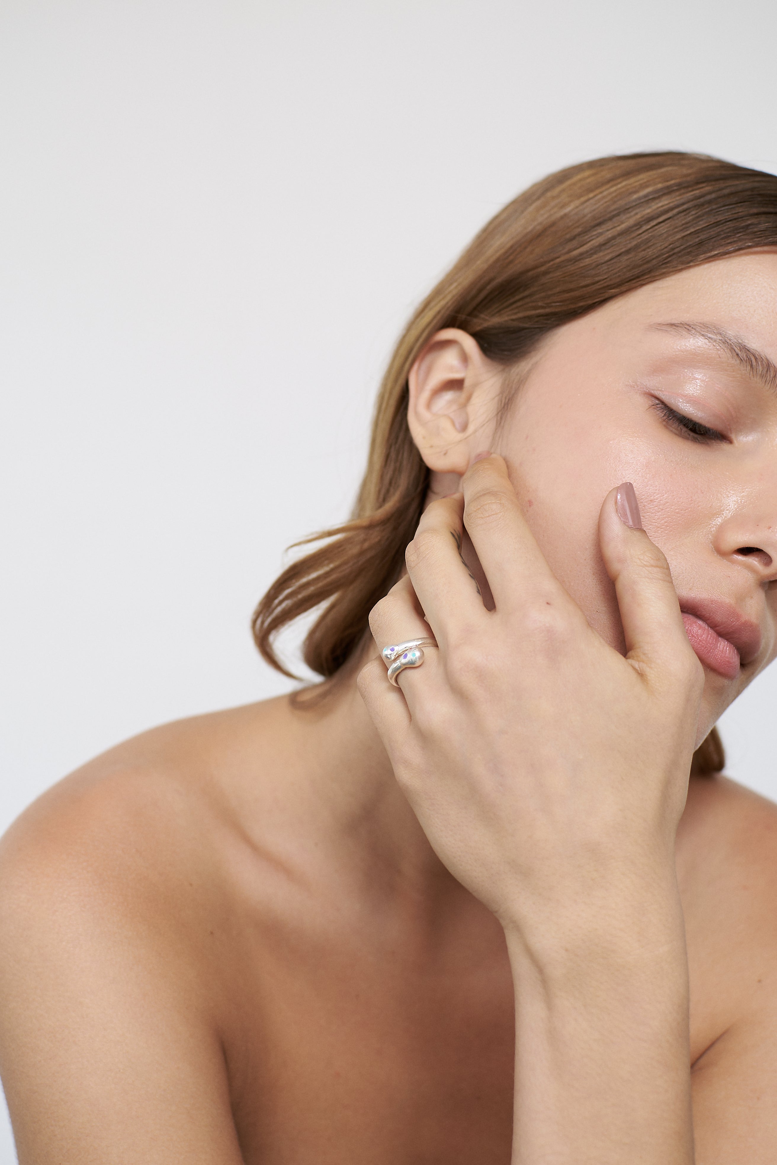 Anillo Judiones De La Granja Plateado