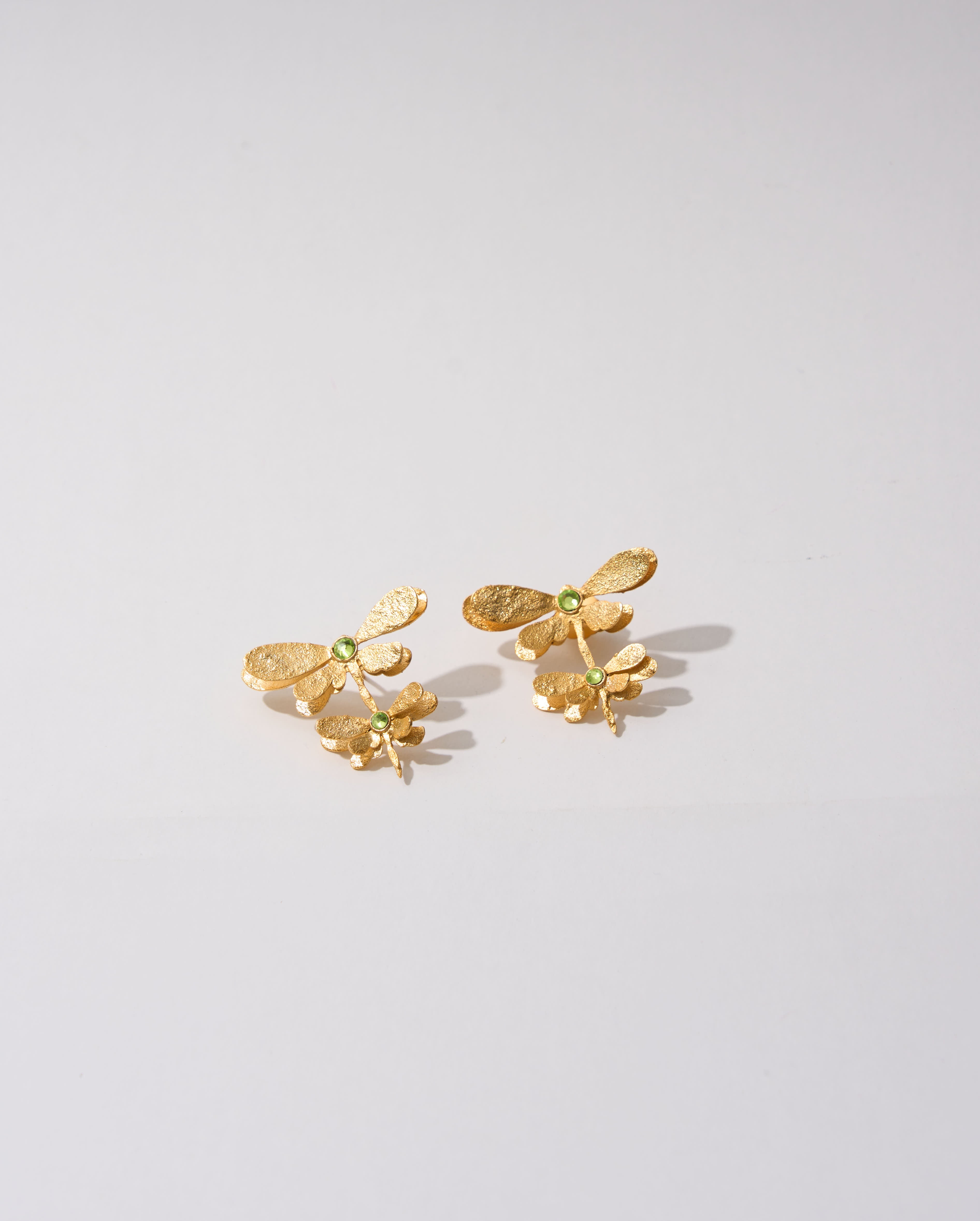 Aretes Libélula Doble