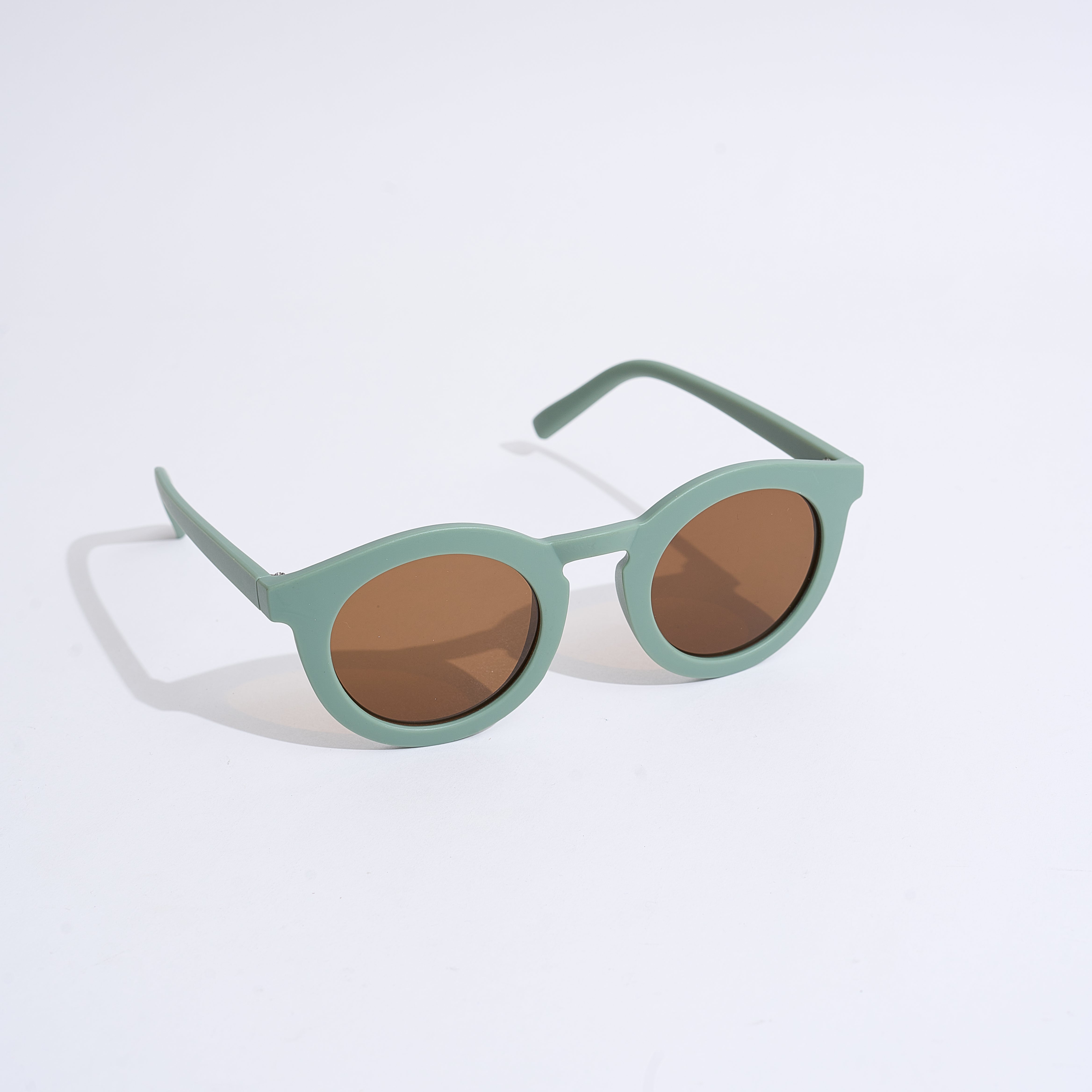 Gafas Sol Circular Verde