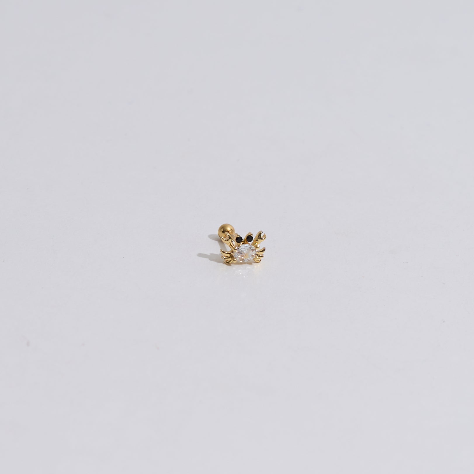 Piercing Cangrejo Dorado