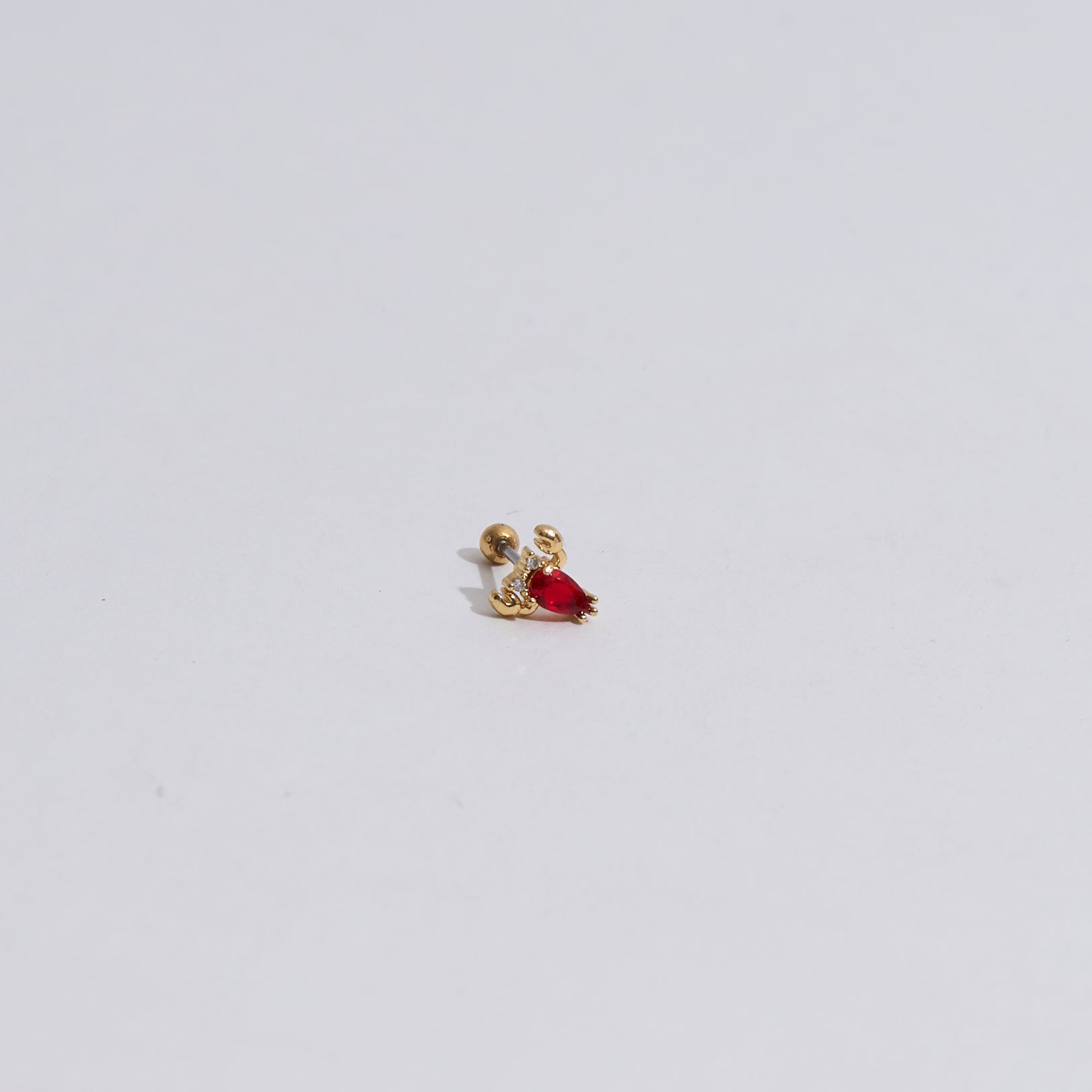 Piercing Cangrejo Rojo