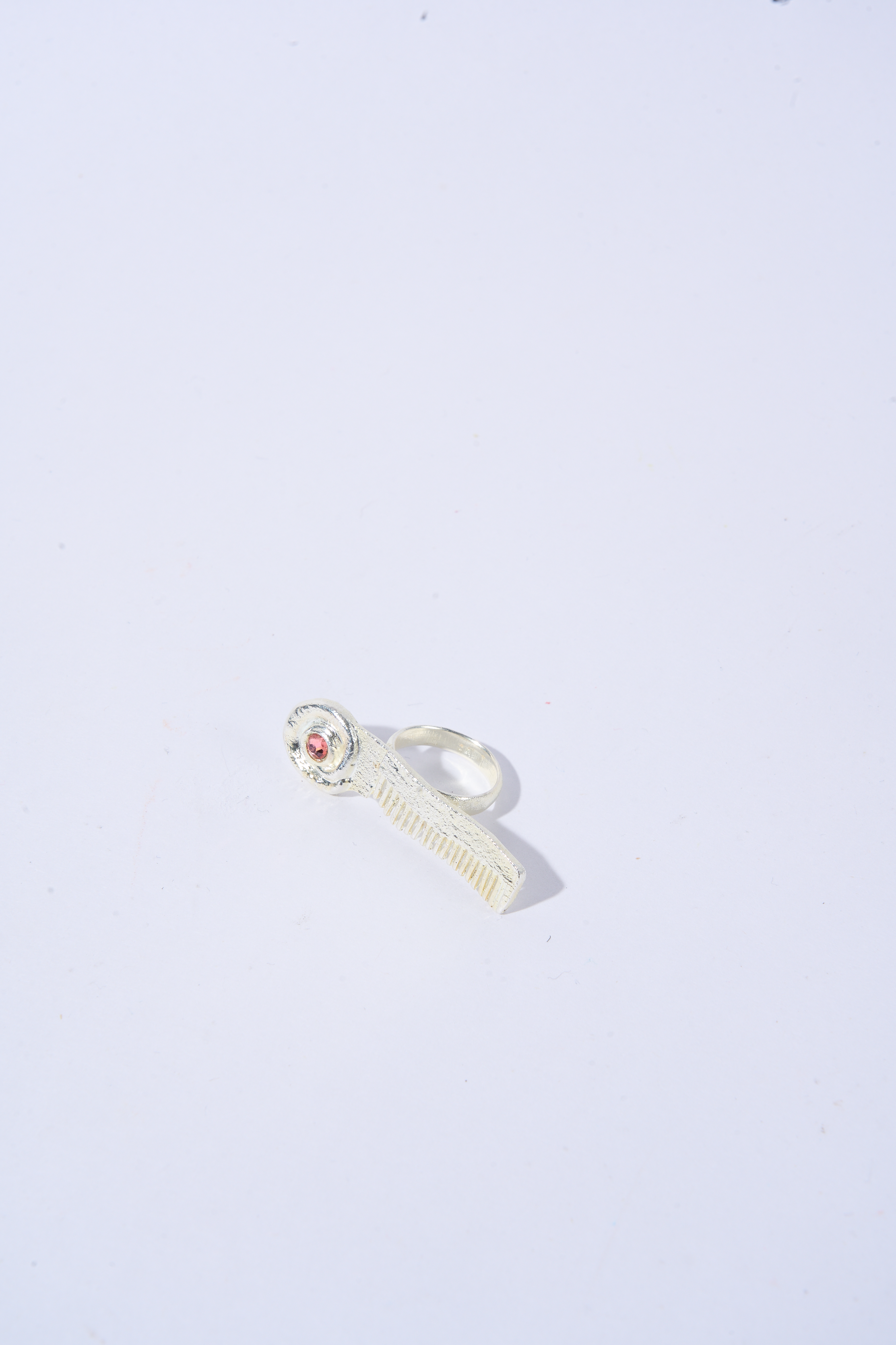 Anillo Peinilla Plateado