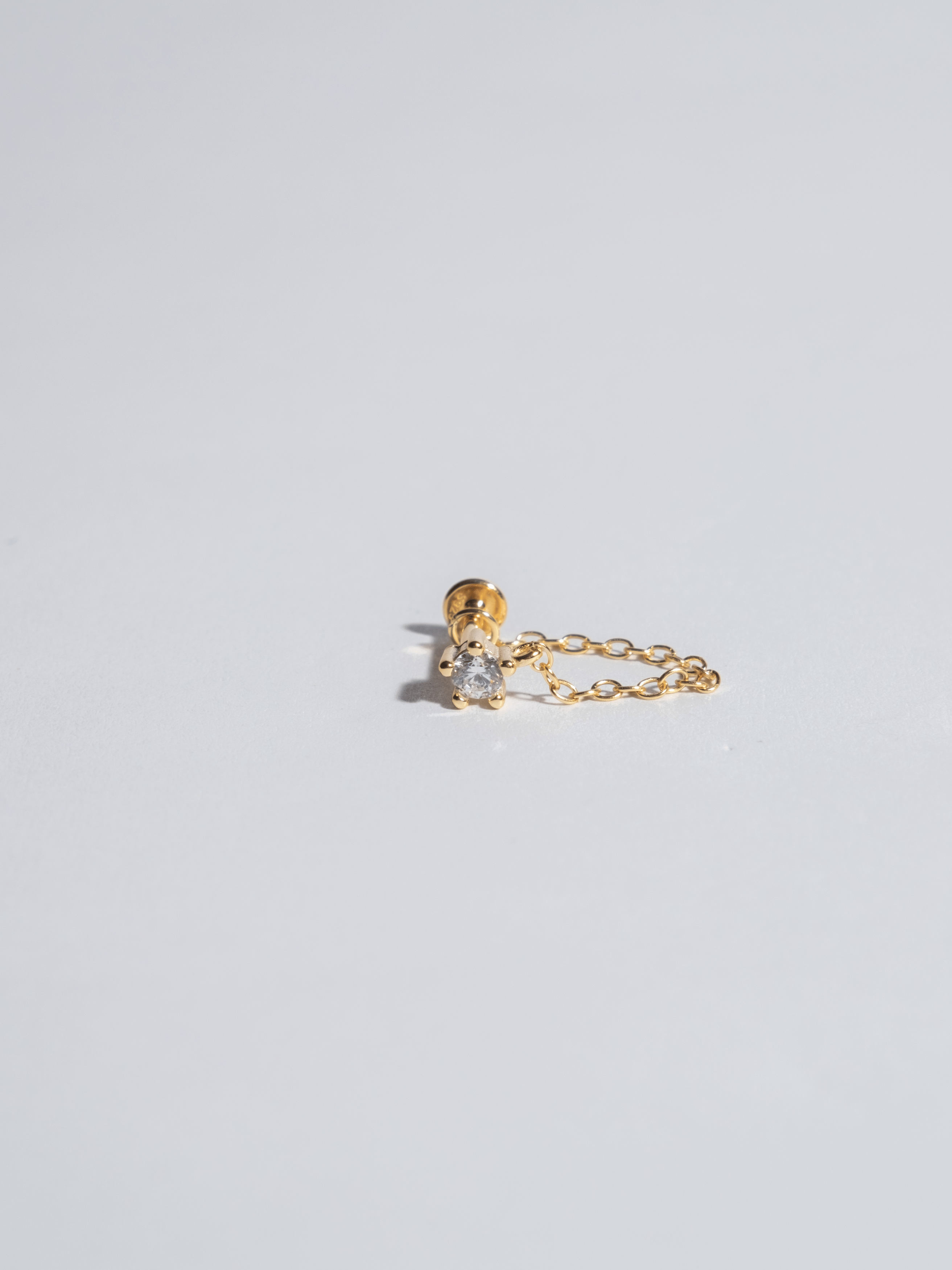 Piercing Zircón Cadena