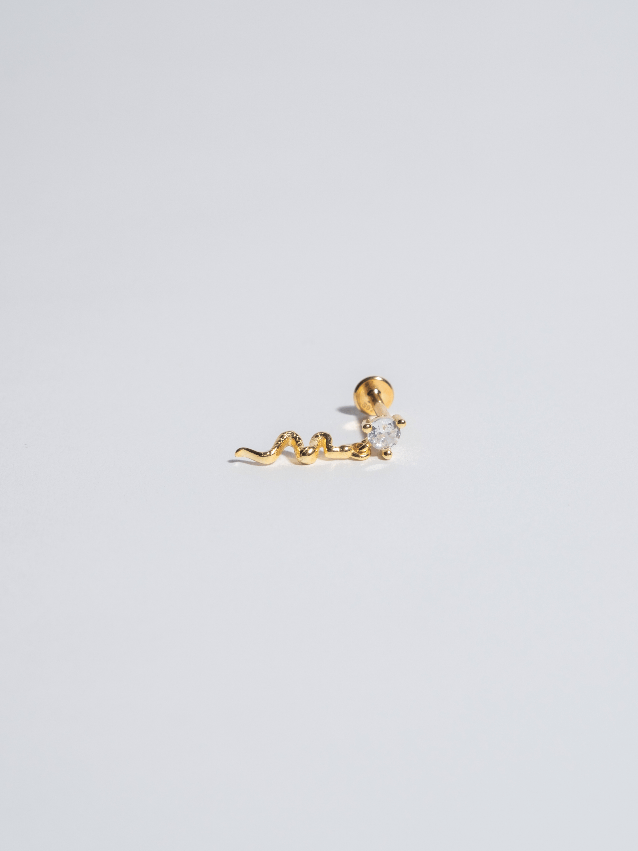 Piercing Pendiente Snake