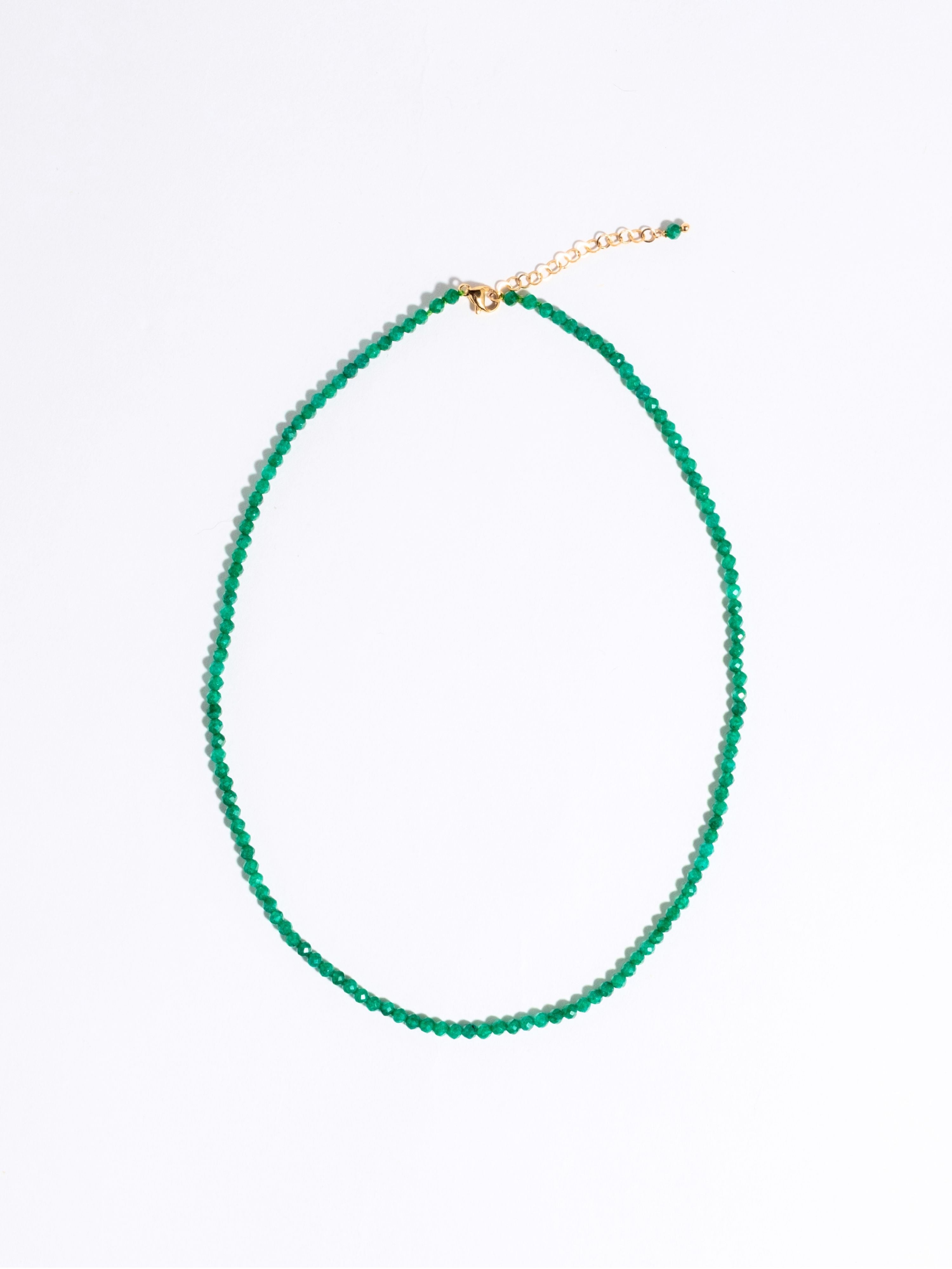 Collar Ágata Mini Verde