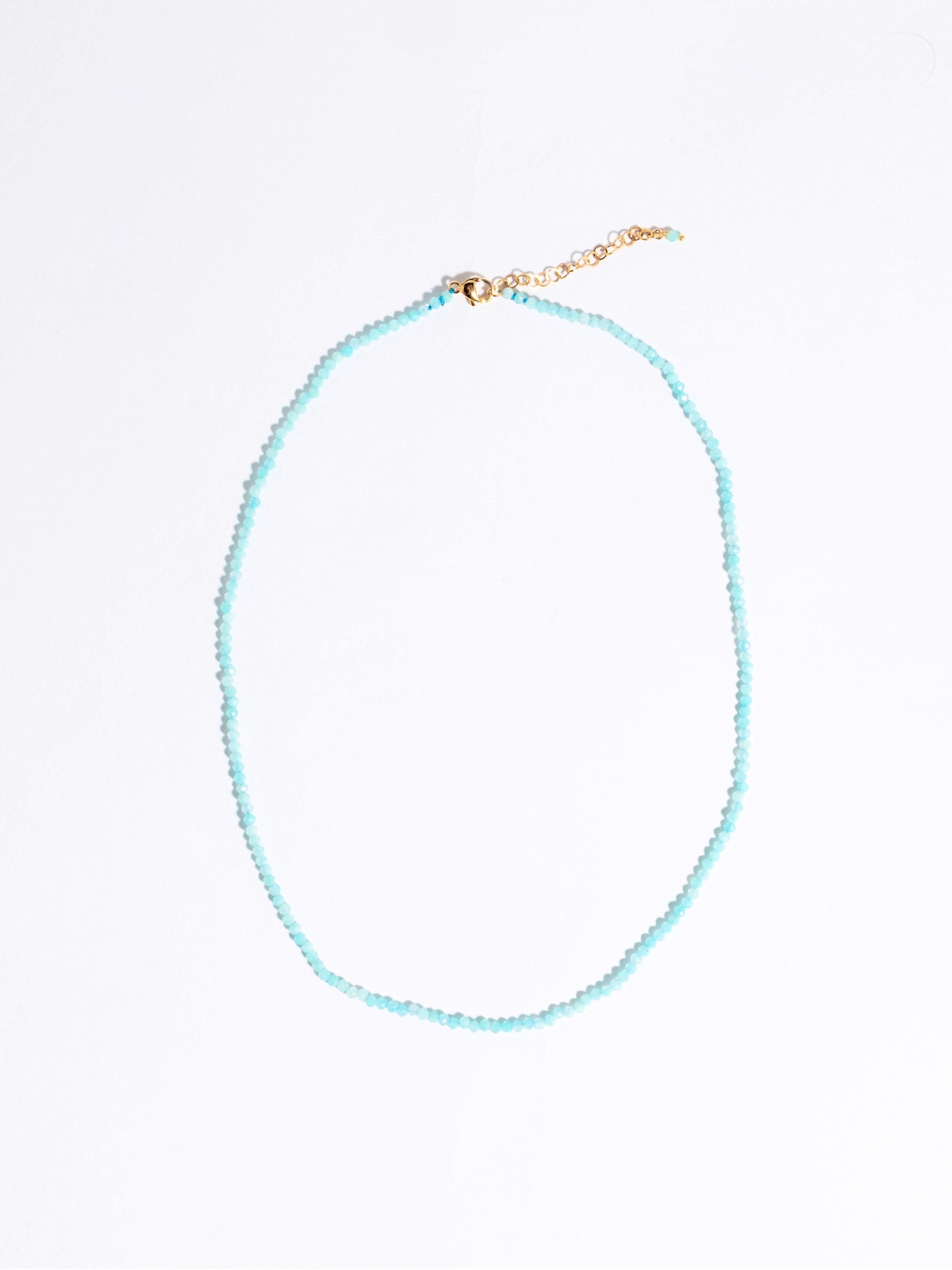 Collar Ágata Mini Azul