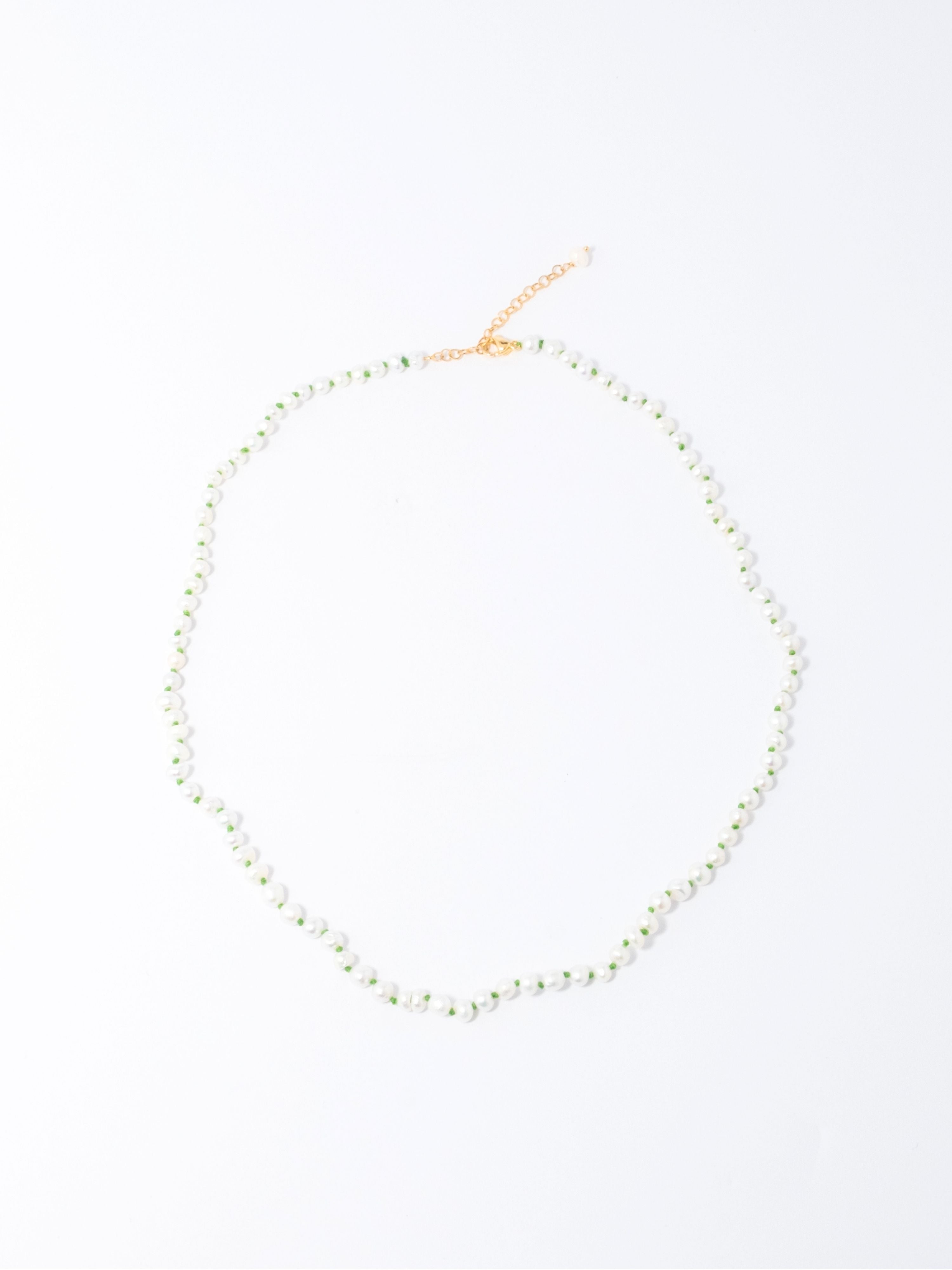 Collar Perla Verde
