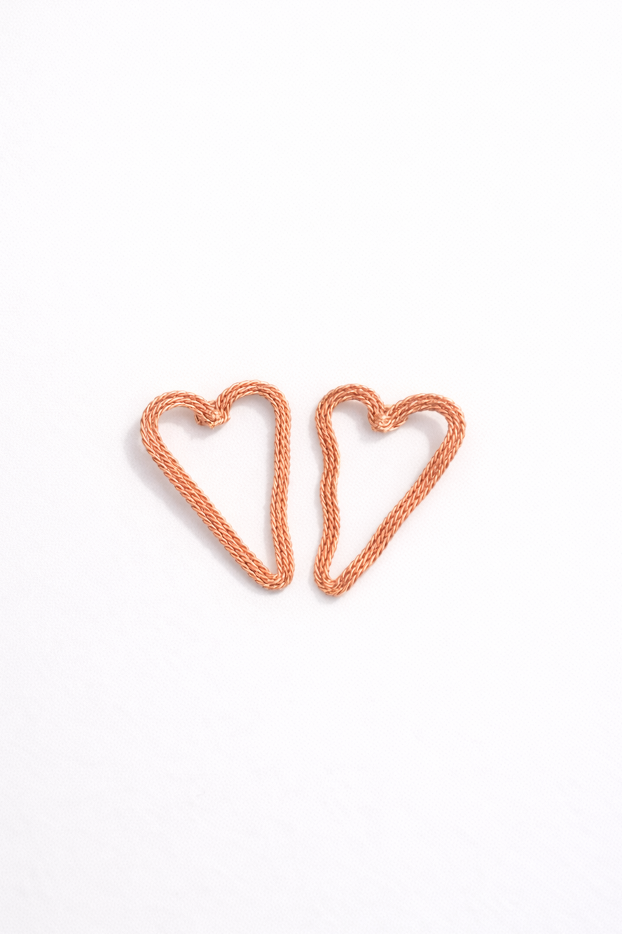 Aretes Corazón MJ