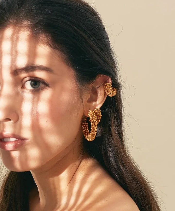 Hoops Quinoa Dorados Maxi